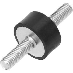 4pcs M6 Anti-Vibration Rubber Isolator Mounts with 2 Threaded Studs Shock Double Ends Screw Vibration Damping Mounts Silent Block Damper Car Boat Bobbins(VV20*10 M6*18)