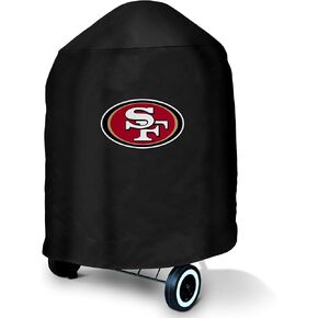 FANMATS 42845 NFL - Detroit Lions Kettle Style Grill Cover with Primary Team Logo - 25in x 25in x 35in