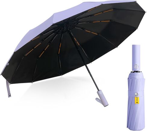 Travel Umbrella for Rain Windproof Folding Umbrella with UV Protection Auto Open Close Portable & Compact Umbrella for Backpack, Sun Umbrella for Walking in Saudi Arabia