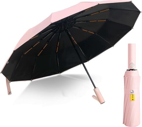 Travel Umbrella for Rain Windproof Folding Umbrella with UV Protection Auto Open Close Portable & Compact Umbrella for Backpack, Sun Umbrella for Walking in Saudi Arabia