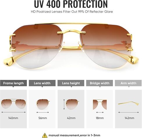 Rimless Sunglasses Women Designer Sunscreen Glasses Summer Oval Fashion Luxe Femme Sunglasses Outdoor Sports Vacation Vintage in Saudi Arabia