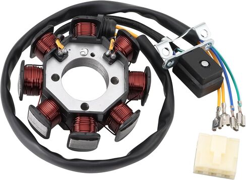 GOOFIT Magneto الجزء الثابت 18 لفائف استبدال ل 32101 19F00 سوزوكي DL650 SV650 ABS دراجة نارية in Saudi Arabia