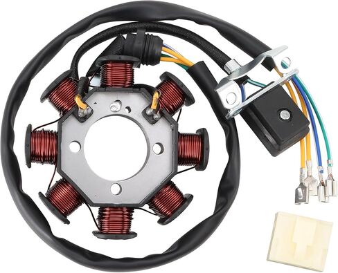 GOOFIT Magneto الجزء الثابت 18 لفائف استبدال ل 32101 19F00 سوزوكي DL650 SV650 ABS دراجة نارية in Saudi Arabia