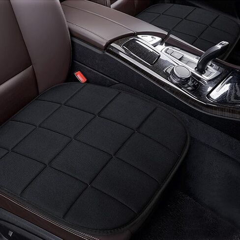 BELOMI 2PCS Car Seat Cover, Breathable Vehicle Front Seat Bottom Cushion Protector Pad, Anti-Slip Comfortable Ventilated Auto Mat Accessories Universal for Truck, RV and More（Gray） in Saudi Arabia
