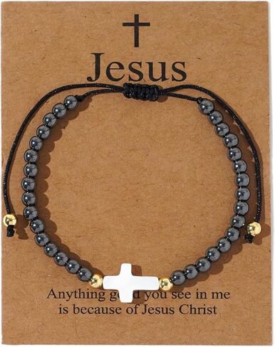 choice of all Jesus Bracelets Cross Christian Bracelets Gifts for Women Jesus Loves You Bracelets What Would Jesus Do Bracelets Cross Bracelet for Women Men Jewelry Stocking Stuffers in Saudi Arabia