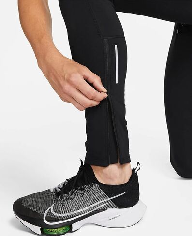 Nike Mens Repel Challenger Running Tights Mens Black Running Pants - Large in Saudi Arabia