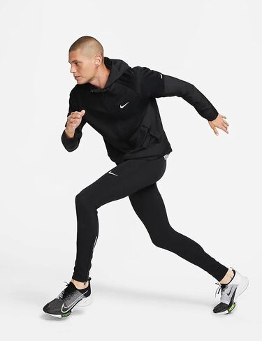 Nike Mens Repel Challenger Running Tights Mens Black Running Pants - Large in Saudi Arabia