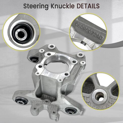 5090073AE Rear Suspension Knuckle Compatible with Jeep Cherokee 2014-2018 4 Cyl 2.4L, 6 Cyl 3.2L Replaces# 5090073AE,5090073AA, 5090073AB,5090073AC,5090073AD(Rear Left Driver Side) in Saudi Arabia