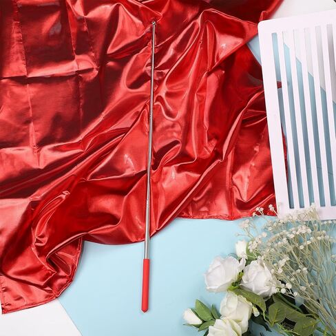 2pcs Rectangle Worship Flags, 51x45 Inch Praise Dance Flags with 2 Scalable Rods Shiny Angel Wing Flags for Dance Church Outdoor Performance Ministry Banderas de Danza (Gold) in Saudi Arabia