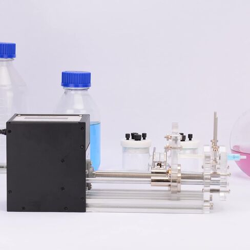 stonylab Syringe Pump, 1-150 ML Benchtop Micro Injection Pump Infuse Single Syringe Pump Liquid Transfer for Laboratory Research, 110V - 220V in Saudi Arabia