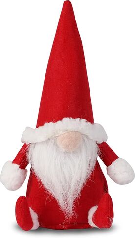 Decorative Door Stopper Santa Claus Door Stop, Fabric Heavy Duty Weighted Doorstop Wall Protector, Christmas Gnomes Ornaments for Home Office Decoration in Saudi Arabia
