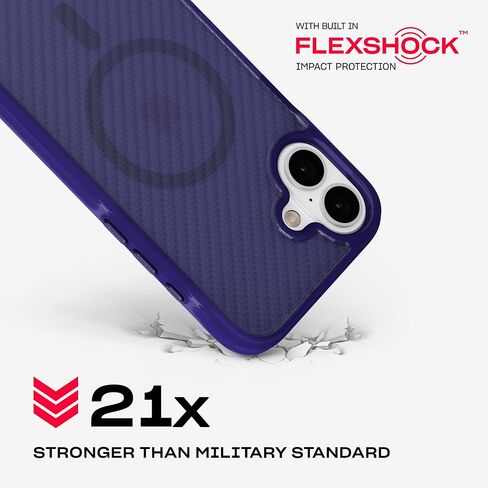 Tech21 EvoArmor for iPhone 16 Plus - Compatible with MagSafe - Impact Protection Case 21x Military Standard Tested in Green in Saudi Arabia