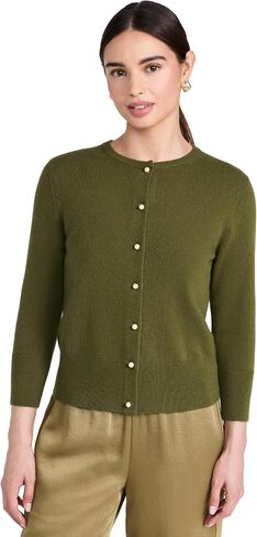 Vince Women's Pearl Button Cardigan in Saudi Arabia