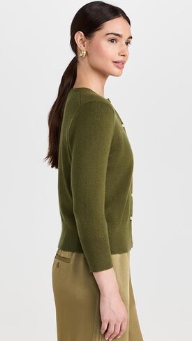 Vince Women's Pearl Button Cardigan in Saudi Arabia