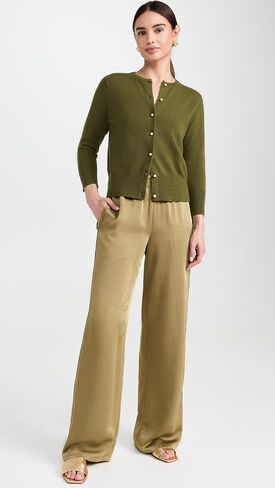 Vince Women's Pearl Button Cardigan in Saudi Arabia