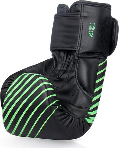 Boxing Gloves for Men & Women, Boxing Training Gloves, Kickboxing Gloves, Punching Gloves, Heavy Bag Workout Gloves for Boxing, Kickboxing, Sandwich (Blue, 16OZ) in Saudi Arabia