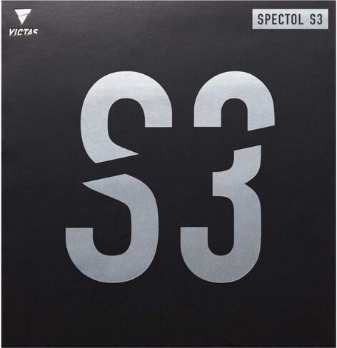 210030 Table Tennis Rubber Spectrum S3 SPECTOL Speed Tension Table Soft, Red/Black in Saudi Arabia
