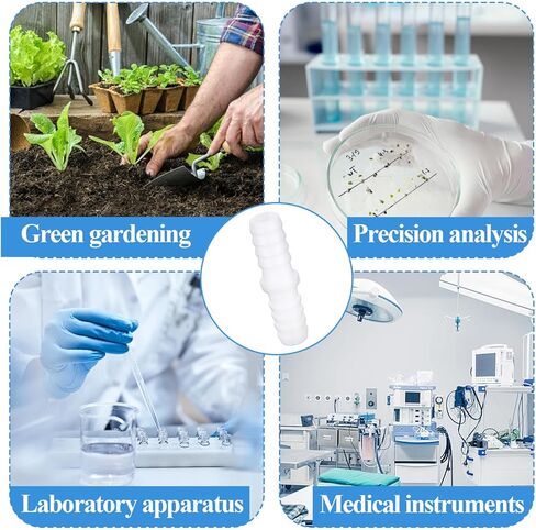 Plastic Hose Barb Fittings, 10 Pcs White Plastic Tubing Connectors 1/2" x 1/2" Pipe Connectors Barbed Splicer Mender Joint Adapter Accessories for Household Adapters Fuel Gas Liquid Air in Saudi Arabia