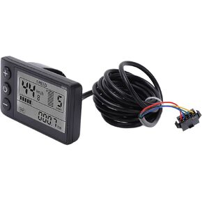 Fydun S866 Electric, LCD Meter 24V 36V 48V 36v LCD Display Display Screen Scooter Control Panel with Plug