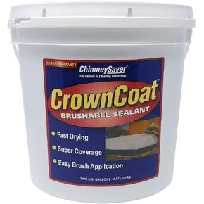 CrownCoat Brushable Sealant, Standard color - 2 gallons