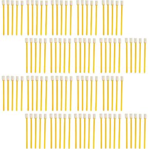 Evaclean Swilly Original Disposable Crevice Brushes - 100 Pack - Versatile Cleaning Tool for Tight Spaces, Window Tracks, Keyboards, Car Vents, and Household Use (Green)