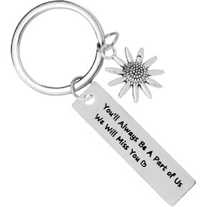 Retirement Keychain, Retirement Gifts For Women 2024, Coworker Leaving Gift, Retiring Teacher, Goodbye, Farewell