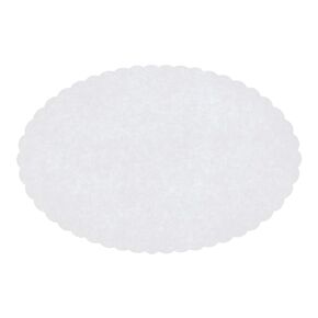 Hoffmaster Oval Wastebasket Liners, 6" x 9", White, Pack Of 2,000