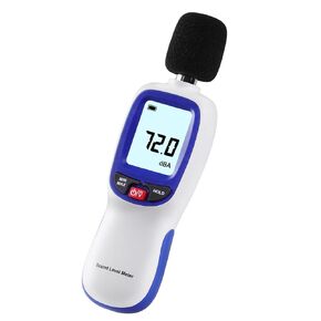Decibel Meter, Portable SPL Meter (Sound Pressure Level Meter), Digital Noise Meter, Range 30-130dB(A) db Meter, Noise Volume Measuring Instrument