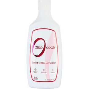 Zero Odor – Laundry Odor Eliminator - Permanently Eliminate laundry Odor – Patented Molecular Technology Best For Clothes, Towels & Linens, Shoes, Bags, Etc. - Smell Great Again, 16oz