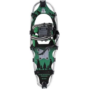 Yukon Charlie's Advanced 8x25 Inch Men's Snowshoe Kit with Aluminum Poles & Bag