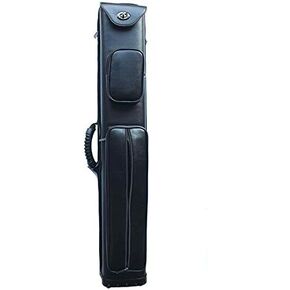 Gator 2020 New J&J Black Cue case Leatherette 3x5 Pool Cue Case Hold 3 Butts 5 Shafts I-62605A