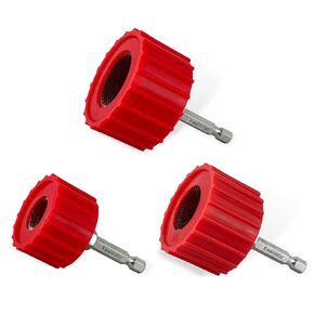 3/4-Inch Copper Pipe Cleaner for Power Drill, Model InerLok075, 3/4" Tube Cleaning Brush, Cleans Copper / Bronze / Brass Pipes and Tubes for Soldering, w/ Stainless-Steel Wire Bristles and 1/4" Shank