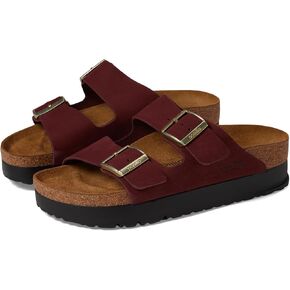 Birkenstock Women's Papillio Arizona Platform Sandal-Nubuck