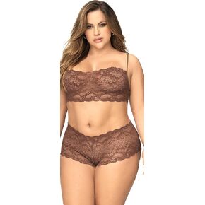 womens 206x Panty and Top Lace Set