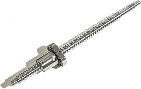 TEN-HIGH Ball Screw CNC Parts SFU2005 NST, 1pcs Ball Screw + 1pcs Nut + 1pcs BK/BF15 End Support Units + 1pcs Coupler + 1pcs Nut Housing + End Machining, Diameter 20mm Lead 5mm Length 450mm in Kuwait