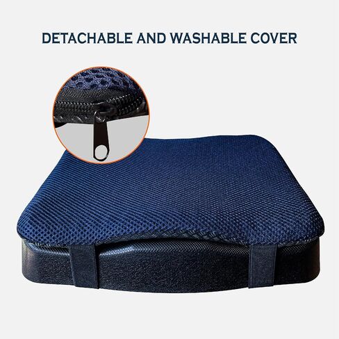 Rowing Machine Seat Cushion,Anti Slip Gel Rower Mat Pad Compatible Concept 2 Water Hydrow Magnetic Rowing Machine Recumbent Bike for Home,Accessories with Straps in Saudi Arabia