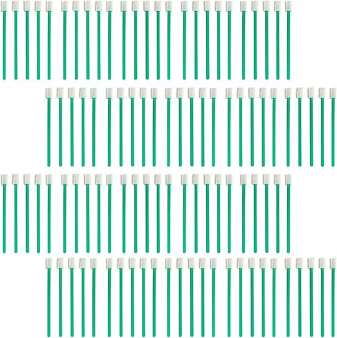 Evaclean Swilly Original Disposable Crevice Brushes - 100 Pack - Versatile Cleaning Tool for Tight Spaces, Window Tracks, Keyboards, Car Vents, and Household Use (Green) in Saudi Arabia