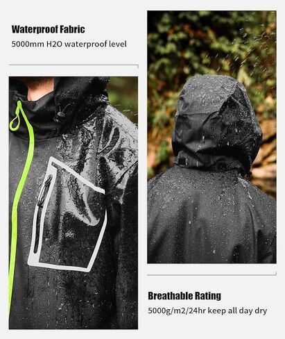 SWISSWELL Men's Rain Suit Golf Rain Gear for Men Waterproof Work Heavy Duty Rain Jacket and Pants in Saudi Arabia