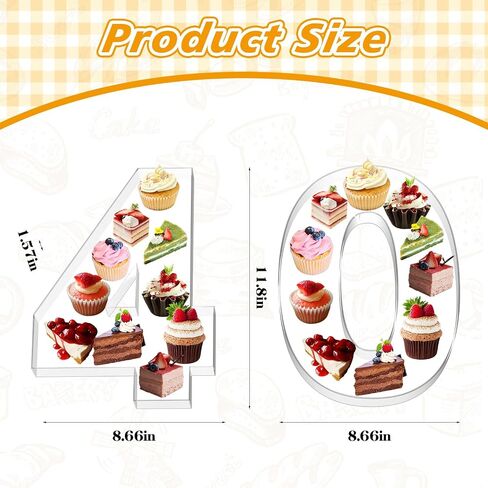 Acrylic Number Charcuterie Board Box: Clear Reusable Number Box Display Tray Candy Dish Decorations (30) in Saudi Arabia