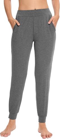 GYS Bamboo Viscose Women Pajama Pants Comfy Jogger Lounge Pants with Pockets in Saudi Arabia