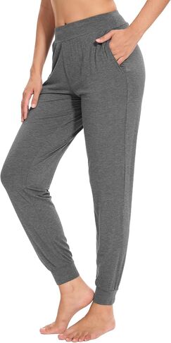 GYS Bamboo Viscose Women Pajama Pants Comfy Jogger Lounge Pants with Pockets in Saudi Arabia