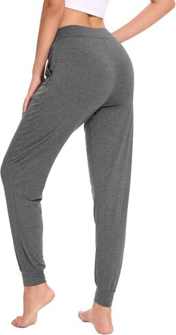 GYS Bamboo Viscose Women Pajama Pants Comfy Jogger Lounge Pants with Pockets in Saudi Arabia