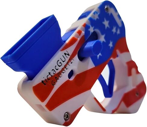 لعبة Candy Toy Gun Shooter - واو... تطلق النار بعيدًا وبسرعة! محملة بالمرح! مسدس لعبة ممتاز مطبوع ثلاثي الأبعاد: يطلق النار على سفن Candy FAR اليوم (الموجة الزرقاء) in Saudi Arabia