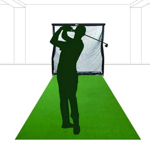 10ft, 15ft, 25ft Sports Practice Netting Sturdy Net Hitting Throwing Pitching Net 150LB Impact Hit Tested Nylon Mesh Netting for Golf, Baseball, Softball, Hockey, Soccer, LAX in Saudi Arabia