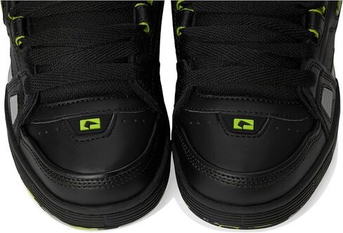 Globe Men's Sabre Skate Shoe, Black/Lime, 13 in Saudi Arabia