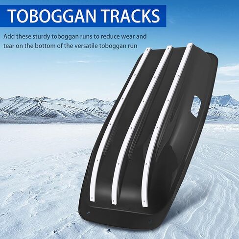 مجموعة أدوات التزلج على الجليد من RunNico مكونة من 6 قطع، مقاس 47 بوصة × 0.9 بوصة، مجموعة أدوات التزلج على الجليد مع براغي، ملحق التزلج على سطح الجليد للتزلج في الهواء الطلق في فصل الشتاء مما يقلل الاحتكاك والسحب in Kuwait