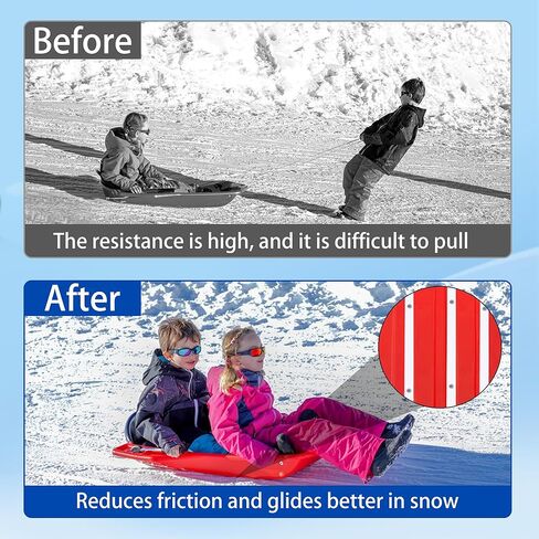 مجموعة أدوات التزلج على الجليد من RunNico مكونة من 6 قطع، مقاس 47 بوصة × 0.9 بوصة، مجموعة أدوات التزلج على الجليد مع براغي، ملحق التزلج على سطح الجليد للتزلج في الهواء الطلق في فصل الشتاء مما يقلل الاحتكاك والسحب in Kuwait