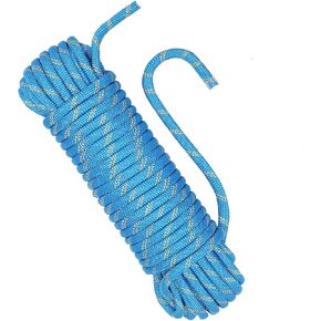 8/10/12mm x 5/10/20/30meter Rope Climbing Rope Marine Rope Anchor Rope Boat Rope Rappelling Rope Float Rope Tree Swing Rope Sail Rope Static Rope