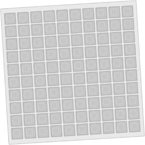 Cabinet Door Rubber Bumpers 100 Pcs Self Adhesive Sound Dampening Clear Bumper Pads for Drawers, Table Tops, Cupboard, Picture Frames, Glassware and Furniture (Hemispherical)
