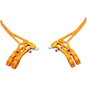 V6 Fully CNC Machined MTB Brake Lever, 66g, Gold, SK2126-T